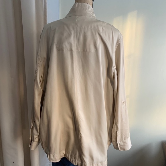 Tommy Hilfiger brown beige jacket size OX - Picture 3 of 11